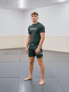 MANTO logo dual RASHGUARD-green